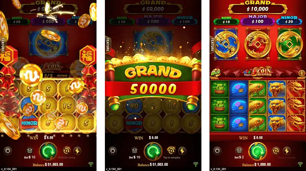 3 Coins Indibetgame Bonus
