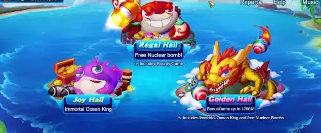 Bombing Fishing gemple Indibetgame